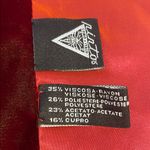 Vintage Pintos Como Italy Scarf Wrap Red Photo 3