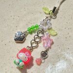 Handmade vintage y2k limited Hello Kitty reworked phone charm/bag accessory/car display🌷🩷 Photo 1