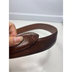 Brighton VTG  BROWN GENUINE LEATHER 1.25"Wd DRESS CASUAL WOMEN'S BELT Sz M Photo 3