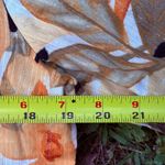 Alfred Dunner  Petite Floral‎ Print Metallic Accent Top 10P Crochet Trim Photo 3