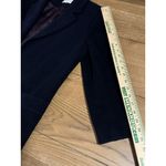 Louben Open Front Black Blazer Jacket Sweater Size 4 Career‎ Designer Luxury VTG Photo 10