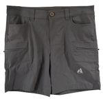 Eddie Bauer  First Ascent Shorts Womens Size 10 Gray Hiking Gorpcore Outdoor Photo 0