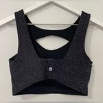 Lululemon Everlux Cut-Out Train Sports Bra B/C Cups Crunch Black Size 6 Photo 2