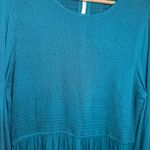Elegant Teal Long Sleeve Dress size xxl Green Photo 4