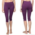 Lululemon In The Flow Crop II Heathered Berry Yum Yum Size l Photo 1