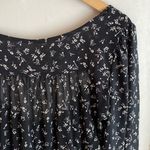 Free People  Printed Lolita Top In Black Combo Photo 9