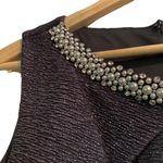 •Marina cocktail sparkle dress• Gray Size 12 Photo 3