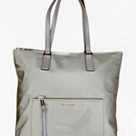 Michael Kors  Ariana Tote Dusk Olive Green Nylon Travel Shoulder Designer Purse Photo 0