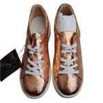 Schutz  Metallic Gold Sneakers Photo 1