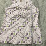 Merrell  Green Purple Built In Bra Active Tank Top Medium Photo 3