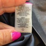 Elie Tahari  Black Marsala Leather Ponte Dress Photo 10