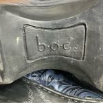 b.o.c.‎ Navy blue paisley embossed clogs women’s size 8 professional nursing Photo 6