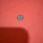 Lululemon  athletica Neon Orange Long Sleeve Top Photo 5