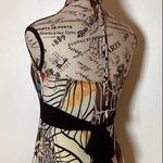 Body Central MAXI MULTICOLOR BOHO SUMMER HALTER DRESS BUILT IN BRA by  SIZE MED Photo 6