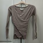 Brochu Walker Beige Knit Ali Sweater Size XS $348 Photo 1