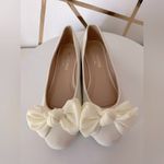 Fever Sole White Ballet Women's Flats (SH92) Size 7 Photo 1