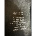 Aritzia TNA Women's Black Knit Short Sleeve Crew Neck Crop Tee T-Shirt Top Sz L Photo 3