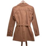 Market & Spruce  Bambi Belted Cargo Utility Jacket Mauve Outdoor Casual Size S Photo 5