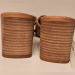 Joie  Woven Summer Women's Tan Slide Sandals Mules Size 8.5 Photo 2