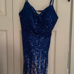 Blue Hoco Dress Photo 0
