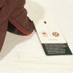 Lululemon  XS/Small Team Canada Olympic Edition Quilted Trapper Hat Red Merlot Photo 2