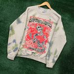 Grateful Dead beige tie-dye crewneck sweater in Size Medium Photo 2