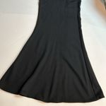 Black vintage whimsygoth high rise flowy bellbottom pants with zip up back Size undefined Photo 6