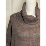 Old Navy  Brown Turtleneck Oversized Sweater, Short Sleeve, M/L Photo 1
