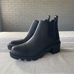 Steve Madden Hadlee Chelsea Boots Black Pull On Lug Size 10 Photo 3