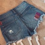 PacSun Bullhead Denim Embroidered Mom Shorts Photo 1