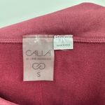 Calia size small burgundy‎ maroon leggings laser cut design down legs Purple Photo 5