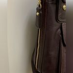 Coach Kristin Spectator Mahogany/Purple Leather North South Tote w/COA 18303 Photo 7