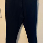 Andrew Marc  Black Cropped Pants Photo 0