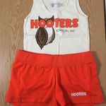 Hooters B75  Girl Worn Rare Uniform Tank & Shorts From Towson Maryland Size Xs Photo 0