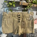 True Craft Shorts Vintage Tan Comfy Lightweight Cutoffs Women 9 Button Fly Beach Photo 0