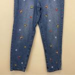 BP  Embroidered High Waist‎ Mom Denim Jeans Size 31 Photo 5