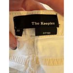The Kooples The Jeans Women 30 White Distressed Denim Fitted Tapered Designer Photo 7