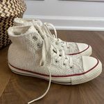 Converse  Chuck Taylor All Star Winter Sweater Knit Hi Top Sneaker Ivory 8 Photo 1