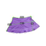 NikeCourt Victory Dri-FIT Purple Tennis Skort Women’s Size L Photo 5