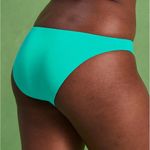 Girlfriend Collective Bay Bikini Bottom in Aqua Medium Photo 3
