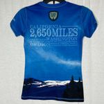 InkNBurn Pacific Crest Trail Mountain Hiking T Shirt‎ Size XXS Blue Outdoor Gym Photo 1