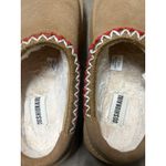 Cushionare CUSHIONAIRE Kabuki Platform Genuine Suede Fuzzy Mule Slippers  Women Sz 7.5 Photo 2