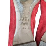 AGL Monika Ballet Flats Womens 14 Orange Patent Leather Cap Toe Feminine Italy Size 13 Photo 12