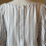 Grade & Gather | Striped Bell Sleeve Cropped Top Sz S Photo 5