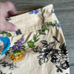 Floral Print Capris Black Photo 2