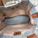 True Religion  Denim and Tan Mini Bag Photo 5