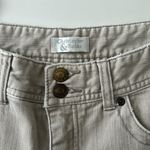 Christopher & Banks Khaki  double button denim jeans Photo 2