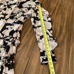 Revolve Nicholas Luna Romantic Silk Floral Mini Dress Tiered Ruffle long sleeve Black Size 0 Photo 3