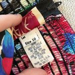 80's Bold Floral Strapless Party Dress | Ruched Bustier Mini Bubble | Size 10 Pink Photo 6