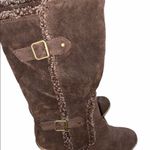 Chloe Boutin brown fur winter boots size 10 new Photo 2